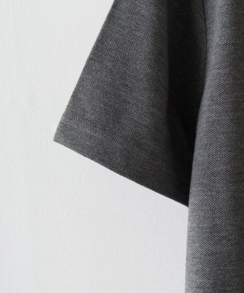 JEMORGAN(ジェーイーモーガン)の「JEMORGAN カノコ ミニポロシャツ(ポロシャツ・レディース・ブラック/チャコール/ホワイト・F)」の17枚目の写真