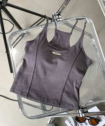 シルバープレート付キャミソール