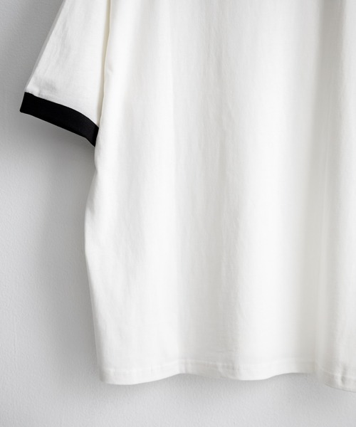 KANGOL(カンゴール)の「KANGOL カンゴール 別注コラボワンポイント刺繍Tシャツ(Tシャツ/カットソー・メンズ・ホワイト/ホワイト系/ホワイト×ブラック/ナチュラル/オートミール/ブラック/ネイビー/ベージュ/ブルー・XL/L/M)」の11枚目の写真