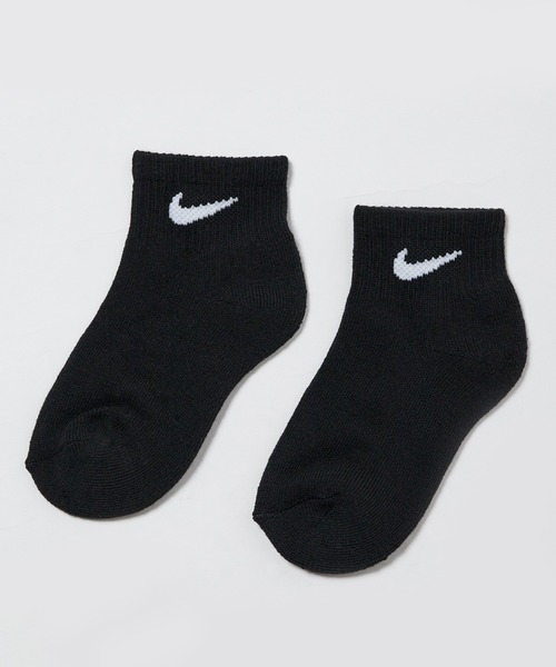 NIKE（ナイキ）の「NIKE/ナイキ BACIS PACK ANKLE 3PK ソックス（ソックス/靴下・キッズ・ホワイト/ブラック/その他・17-21cm）」の11枚目の写真