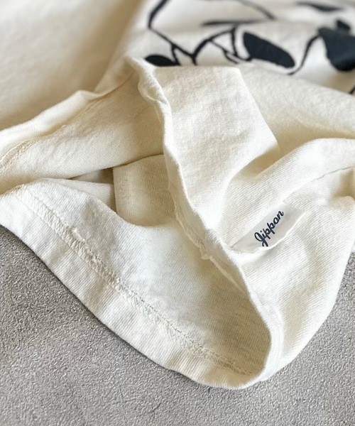 JIPPON(ジポン)の「パンダTシャツ/日本製(80~140cm)(Tシャツ/カットソー・キッズ・オフホワイト/イエロー/ピンク/ライトブルー・80/90/95/100/110/120/130/140)」の7枚目の写真