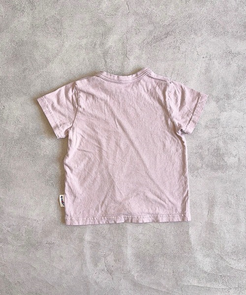 JIPPON(ジポン)の「パンダTシャツ/日本製(80~140cm)(Tシャツ/カットソー・キッズ・オフホワイト/イエロー/ピンク/ライトブルー・80/90/95/100/110/120/130/140)」の13枚目の写真