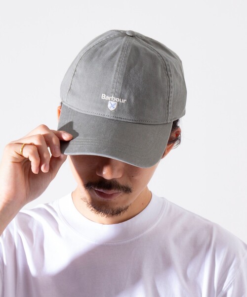 Barbour（バブアー）の「【限定展開】【Barbour/バブアー】ワンポイント ロゴ刺繍 キャップ（キャップ・メンズ・オリーブ/チャコールグレー/ベージュ/インディゴブルー/ネイビー/ブラック・FREE）」の4枚目の写真