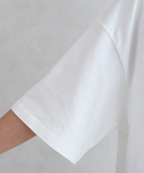 Social GIRL(ソーシャルガール)の「接触冷感ETOILEロゴTシャツ(Tシャツ/カットソー・レディース・ブラック/オフホワイト/キャメル/グレイッシュベージュ・M)」の18枚目の写真