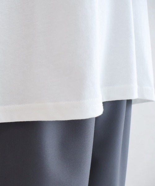 Social GIRL(ソーシャルガール)の「接触冷感ETOILEロゴTシャツ(Tシャツ/カットソー・レディース・ブラック/オフホワイト/キャメル/グレイッシュベージュ・M)」の19枚目の写真