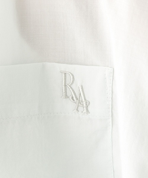 repipi armario（レピピ アルマリオ）の「【接触冷感】スパンボイルショートシャツ（シャツ/ブラウス・キッズ・コーラル/ホワイト/サックスブルー/ライム・LARGE/MEDIUM/SMALL）」の22枚目の写真