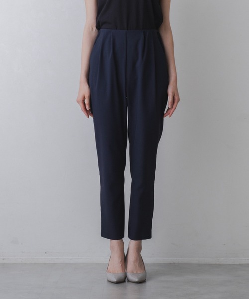 Sono（ソーノ）の「【新作 8/5発売】【SONO/ソーノ】【SONO NAVY/ソーノネイビー】DRY POPLIN ﾏﾙﾁﾊﾟﾝﾂ（その他パンツ・レディース・ブラック/ネイビー・1/2/L1/L2）」の7枚目の写真