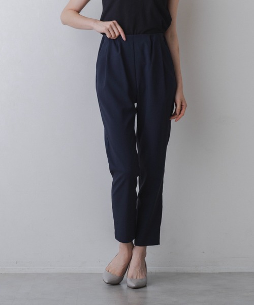 Sono（ソーノ）の「【新作 8/5発売】【SONO/ソーノ】【SONO NAVY/ソーノネイビー】DRY POPLIN ﾏﾙﾁﾊﾟﾝﾂ（その他パンツ・レディース・ブラック/ネイビー・1/2/L1/L2）」の10枚目の写真