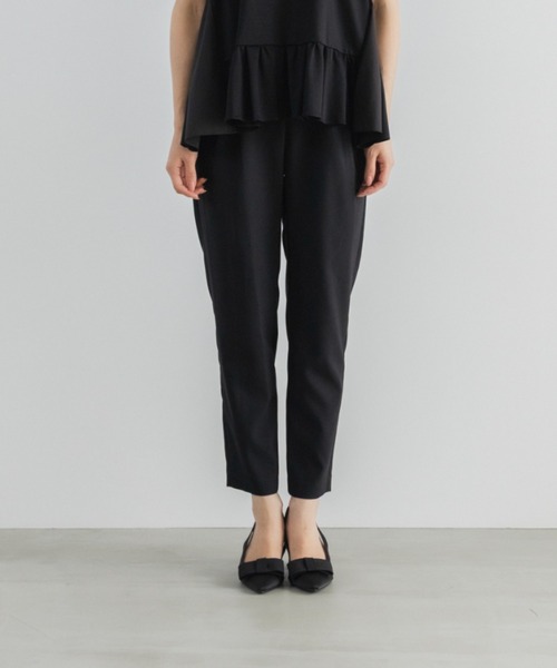 Sono（ソーノ）の「【新作 8/5発売】【SONO/ソーノ】【SONO NAVY/ソーノネイビー】DRY POPLIN ﾏﾙﾁﾊﾟﾝﾂ（その他パンツ・レディース・ブラック/ネイビー・1/2/L1/L2）」の18枚目の写真
