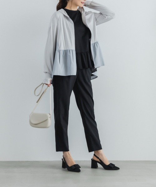 Sono（ソーノ）の「【新作 8/5発売】【SONO/ソーノ】【SONO NAVY/ソーノネイビー】DRY POPLIN ﾏﾙﾁﾊﾟﾝﾂ（その他パンツ・レディース・ブラック/ネイビー・1/2/L1/L2）」の21枚目の写真