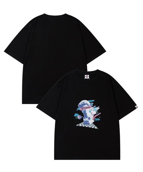 HOOK(フック)の「HOOK -original- 「NO CRUSH」Y2Kプリント半袖TEE (SS) (LR)(Tシャツ/カットソー・メンズ・R/F/E/I/H/G/Q/P/O/N/M/L/J/A/B/C/D・L/M/XL)」の13枚目の写真