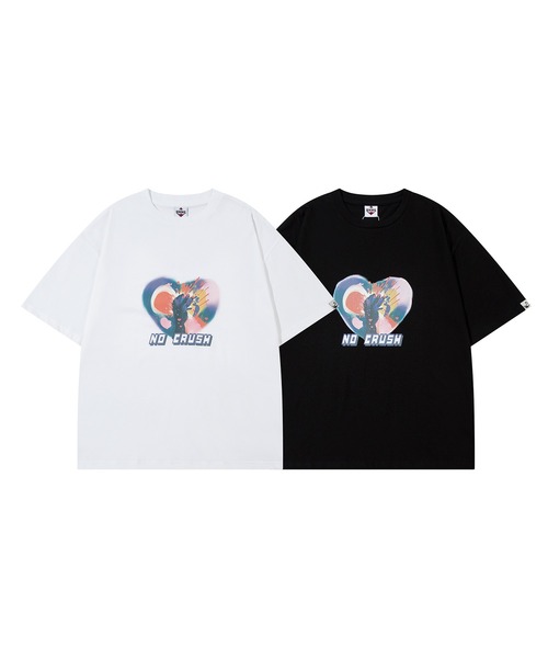 HOOK(フック)の「HOOK -original- 「NO CRUSH」Y2Kプリント半袖TEE (SS) (LR)(Tシャツ/カットソー・メンズ・R/F/E/I/H/G/Q/P/O/N/M/L/J/A/B/C/D・L/M/XL)」の20枚目の写真