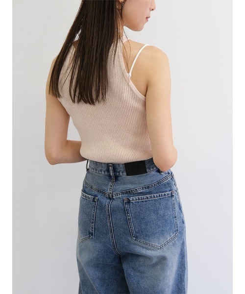 セール】【HIT ITEM!】アメリカンスリーブメランジニット