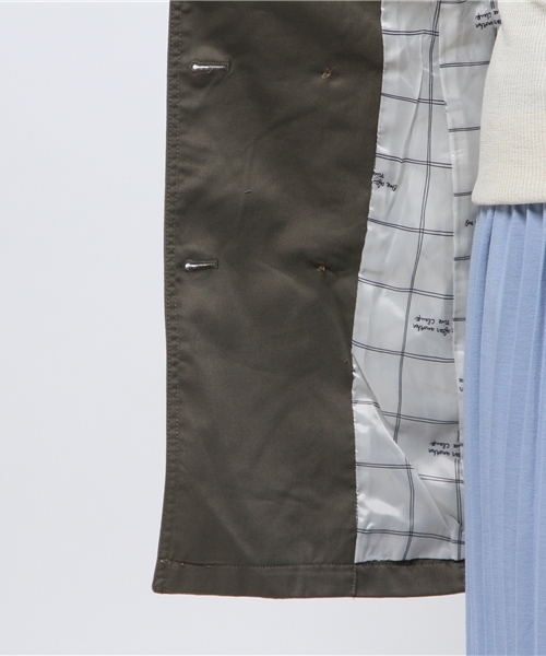 one after another NICE CLAUP(ワンアフターアナザーナイスクラップ)の「【ナイスクラップ】トレンチコート(トレンチコート・レディース・ベージュ/ベージュ系その他/カーキ・LARGE/MEDIUM)」の14枚目の写真