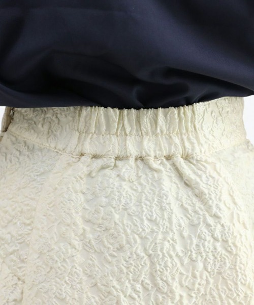 an another angelus(アンアナザーアンジェラス)の「ふくれジャガードサイドタックスカート/ananotherangelus(スカート・レディース・クリーム/ミント・FREE)」の12枚目の写真