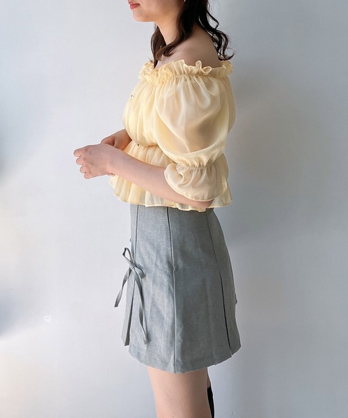 AS KNOW AS plus（アズノゥアズプラス）の「◎前後着用可能 バラ 