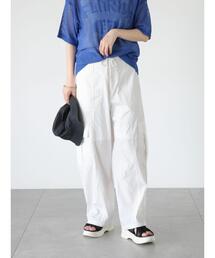 Lugnoncure（ルノンキュール）の「綿ナイロンカーゴパンツ（その他パンツ）」