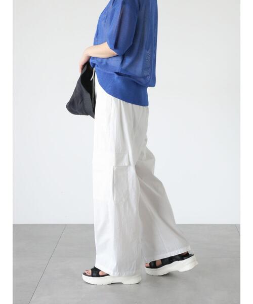 Lugnoncure（ルノンキュール）の「綿ナイロンカーゴパンツ（その他パンツ・レディース・カーキ/ブラック/オフホワイト・F）」の16枚目の写真