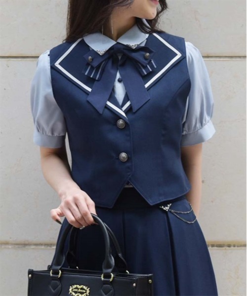 axes femme（アクシーズファム）の「クラシックショートベスト