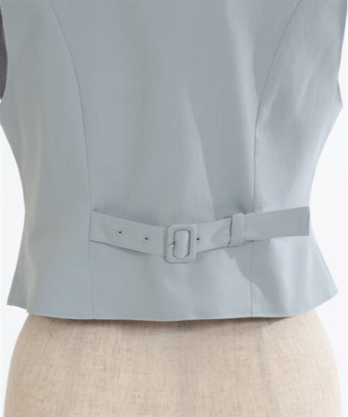 axes femme（アクシーズファム）の「クラシックショートベスト（ベスト・レディース・グレー/ネイビー/ブラック・FREE）」の13枚目の写真