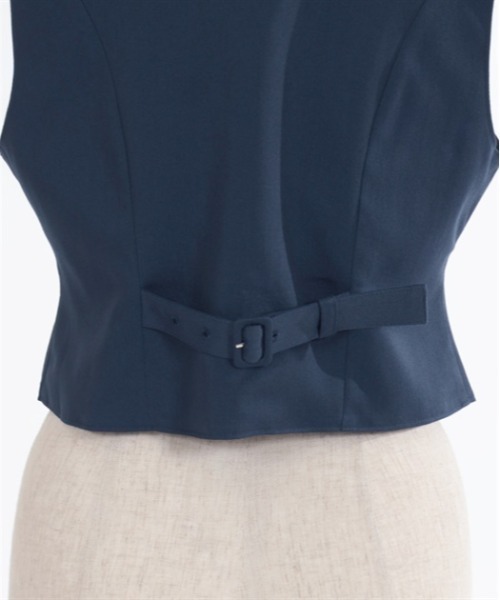 axes femme（アクシーズファム）の「クラシックショートベスト（ベスト・レディース・グレー/ネイビー/ブラック・FREE）」の22枚目の写真