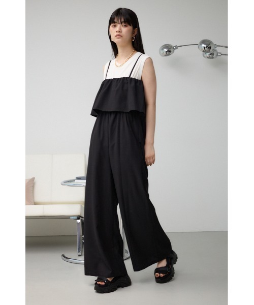 moussy オーバーオール MOUSSY | FRONT ZIP FIT サロペット (オールインワン ) |SHEL