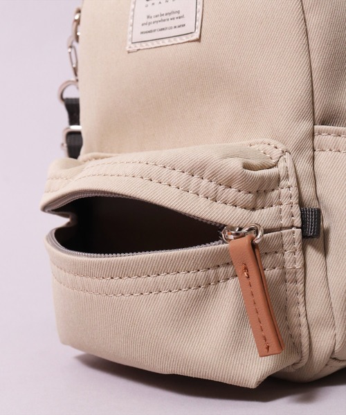 anello(アネロ)の「(LF)【anello】4ポケット ハンドル付き 2WAY ナノ ショルダーバッグ(ショルダーバッグ・レディース・ベージュ/グレー/ブラック/ブルーグレー/スモークピンク・ONE SIZE)」の18枚目の写真