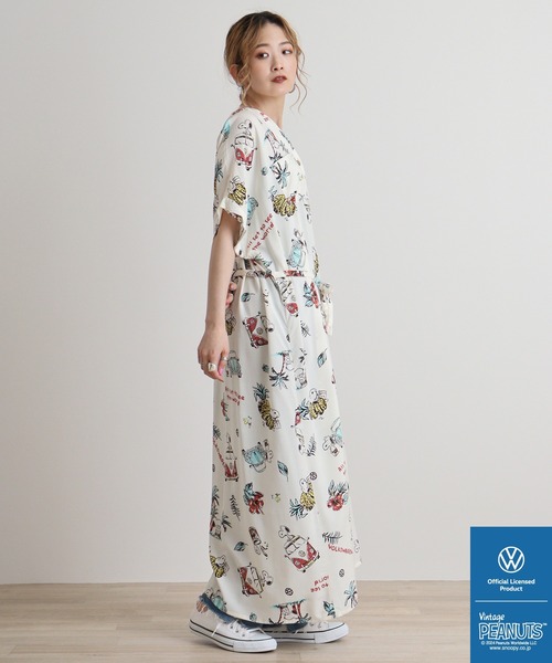PEANUTS×VOLKSWAGEN アロハワンピース（ワンピース）｜PEANUTS