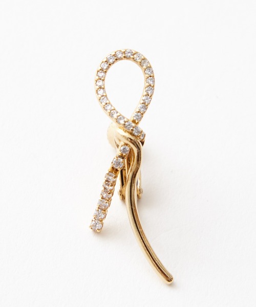 AIMER（エメ）の「リボンモチーフイヤリング（イヤリング・レディース・シルバー/ゴールド・FREE）」の11枚目の写真