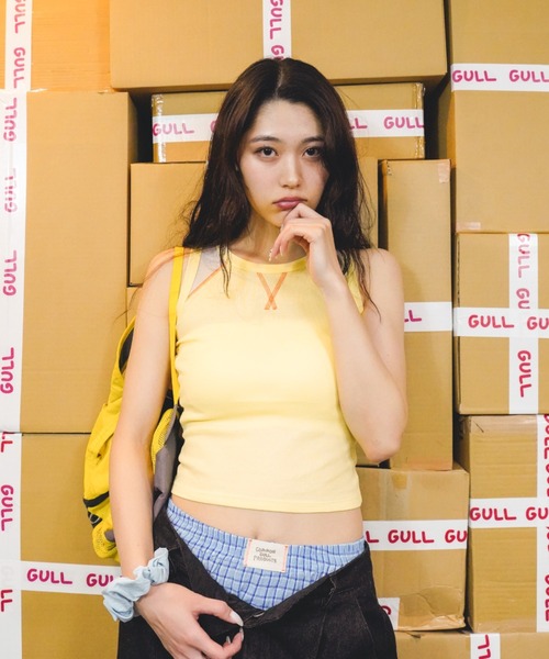 セール】カップ付きバルーンタンクトップ（Tシャツ/カットソー