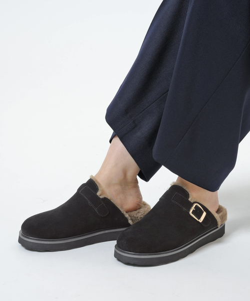 MOHI（モヒ）の「【MOHI / モヒ】ファーサボ（その他シューズ・レディース・ブラック・37/36/39/38）」の3枚目の写真