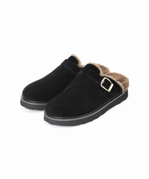 MOHI（モヒ）の「【MOHI / モヒ】ファーサボ（その他シューズ・レディース・ブラック・37/36/39/38）」の6枚目の写真