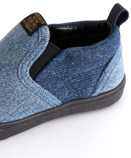 BREEZE(ブリーズ)の「左右迷わない!スリッポン(スニーカー・キッズ・ブラック/ネイビー/インディゴブルー/オフホワイト・15 /18/17/19/14/16)」の9枚目の写真