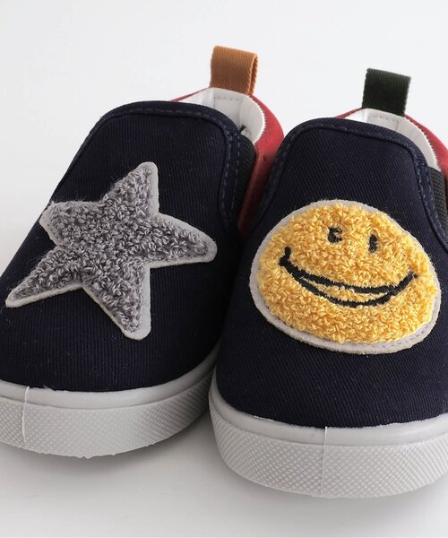 BREEZE(ブリーズ)の「左右迷わない!スリッポン(スニーカー・キッズ・ブラック/ネイビー/インディゴブルー/オフホワイト・15 /18/17/19/14/16)」の14枚目の写真