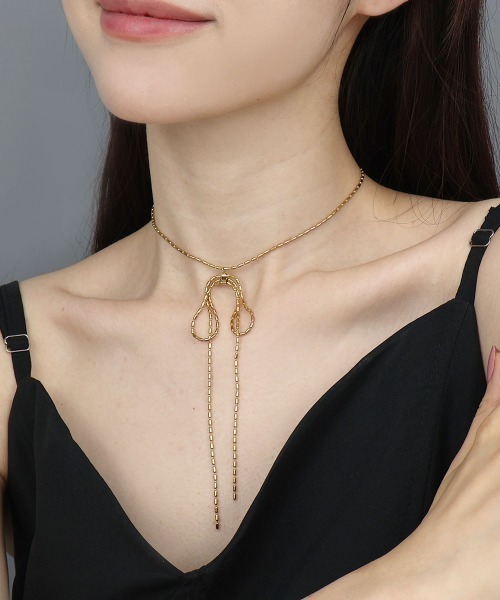 セール】【金属アレルギー対応】 スライド リボン チョーカー セール】【金属アレルギー対応】 スライド リボン チョーカー