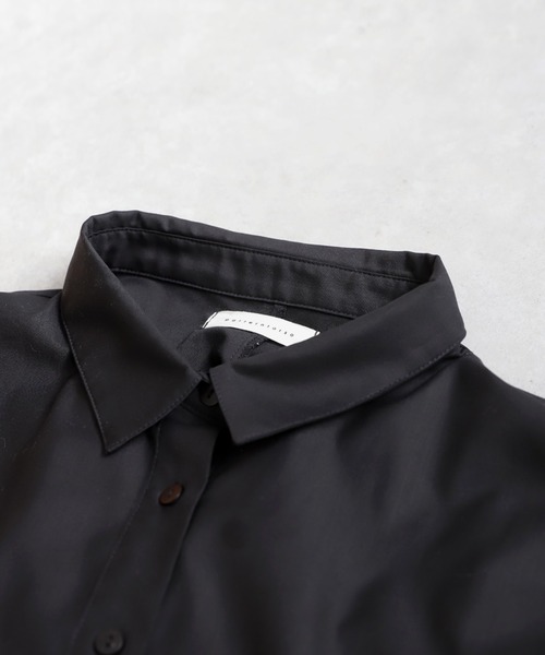 antiqua（アンティカ）の「ドロストギャザーシャツ（シャツ/ブラウス・レディース・ブラック・ONE SIZE）」の18枚目の写真