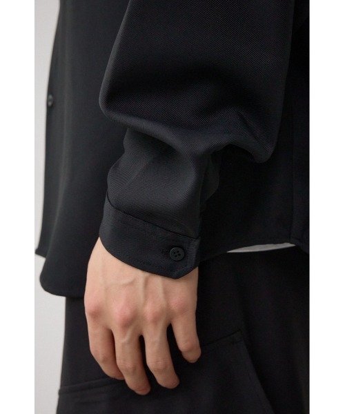 AZUL by moussy（アズールバイマウジー）の「グラデーション刺繍長袖シャツ（シャツ/ブラウス・メンズ・ブラック/オフホワイト/ダークグリーン・FREE）」の16枚目の写真