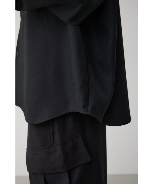 AZUL by moussy（アズールバイマウジー）の「グラデーション刺繍長袖シャツ（シャツ/ブラウス・メンズ・ブラック/オフホワイト/ダークグリーン・FREE）」の15枚目の写真