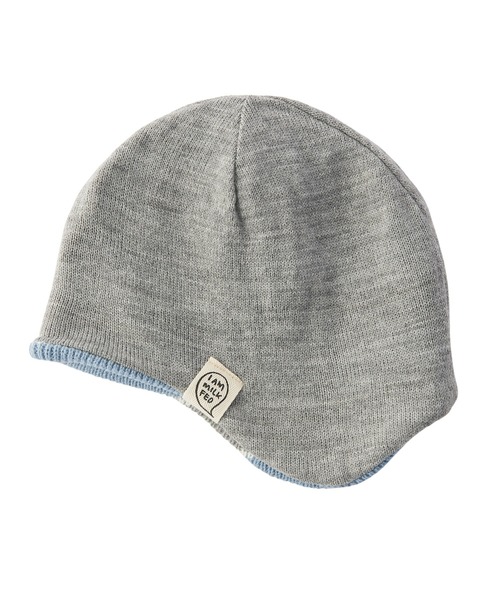 MILKFED.（ミルクフェド）の「STRIPED KNIT CAP（ニットキャップ/ビーニー・レディース・ピンク/ネイビー/ライトブルー・ONE SIZE）」の11枚目の写真