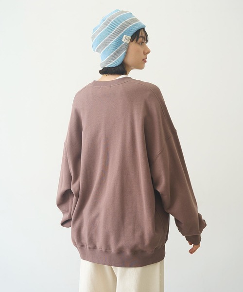 MILKFED.（ミルクフェド）の「STRIPED KNIT CAP（ニットキャップ/ビーニー・レディース・ピンク/ネイビー/ライトブルー・ONE SIZE）」の16枚目の写真