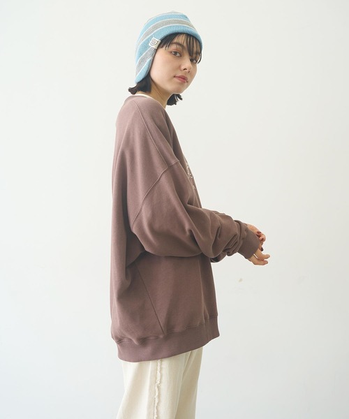 MILKFED.（ミルクフェド）の「STRIPED KNIT CAP（ニットキャップ/ビーニー・レディース・ピンク/ネイビー/ライトブルー・ONE SIZE）」の17枚目の写真