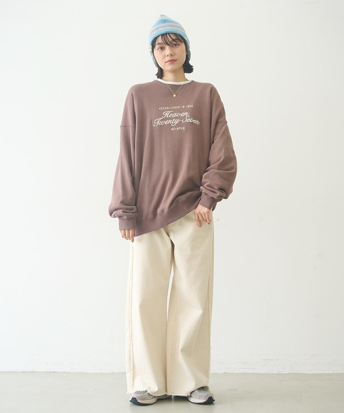 MILKFED.（ミルクフェド）の「STRIPED KNIT CAP（ニットキャップ/ビーニー・レディース・ピンク/ネイビー/ライトブルー・ONE SIZE）」の19枚目の写真