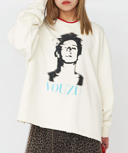 CIAOPANIC（チャオパニック）の「【RePRODUCTION LABEL / リプロダクションレーベル】スーパービッグスウェット（スウェット・レディース・アイボリー/グレー/ネイビー/ブラック・FREE）」の7枚目の写真