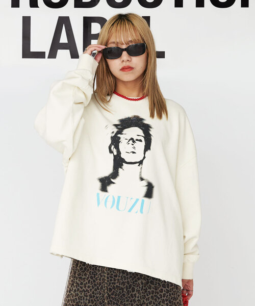 CIAOPANIC（チャオパニック）の「【RePRODUCTION LABEL / リプロダクションレーベル】スーパービッグスウェット（スウェット・レディース・アイボリー/グレー/ネイビー/ブラック・FREE）」の8枚目の写真