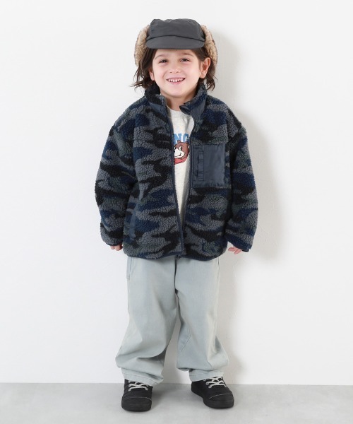 devirock（デビロック）の「裏起毛 バルーン デニム パンツ（デニムパンツ・キッズ・ブルー系その他/ブルー系その他2・100cm/110cm/120cm/130cm/140cm/150cm/160cm）」の3枚目の写真