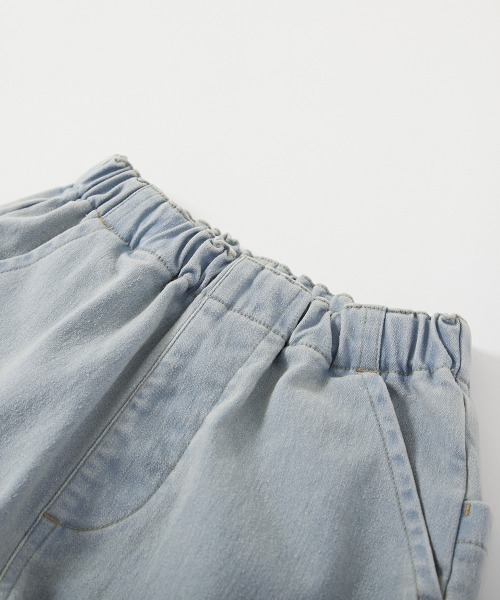 devirock（デビロック）の「裏起毛 バルーン デニム パンツ（デニムパンツ・キッズ・ブルー系その他/ブルー系その他2・100cm/110cm/120cm/130cm/140cm/150cm/160cm）」の11枚目の写真