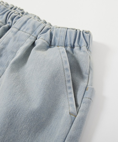 devirock（デビロック）の「裏起毛 バルーン デニム パンツ（デニムパンツ・キッズ・ブルー系その他/ブルー系その他2・100cm/110cm/120cm/130cm/140cm/150cm/160cm）」の12枚目の写真