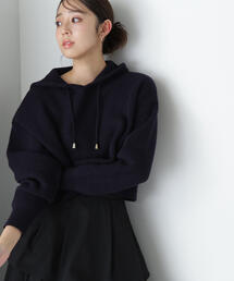 NATURAL BEAUTY BASIC | ◇【Oggi掲載】フーディーニットプルオーバー(パーカー)