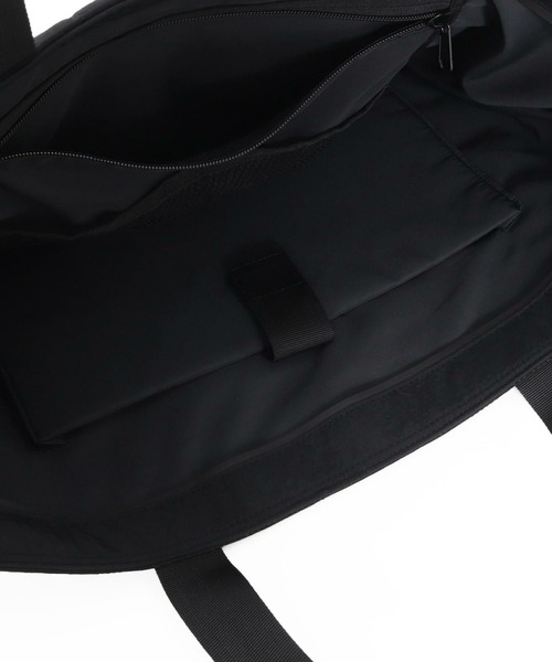 ADAM PATEK(アダムパテック)の「mko12282-square quilt shoulder tote bag ビッグトートバッグ(トートバッグ・メンズ・カーキ/ブラック/グレー・FREE)」の19枚目の写真