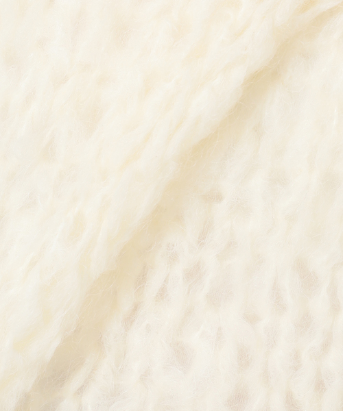 plage（プラージュ）の「HAND KNIT ジャンボタム プルオーバー（ニット/セーター・レディース・アイボリー/ベージュ/パープル・FREE）」の19枚目の写真